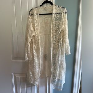Dizzy Lizzy Lace Duster Large